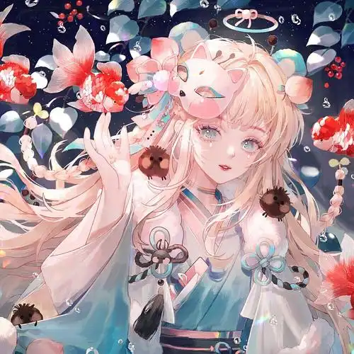 文艺唯美小清新手绘插画头像来自其他网络侵权删