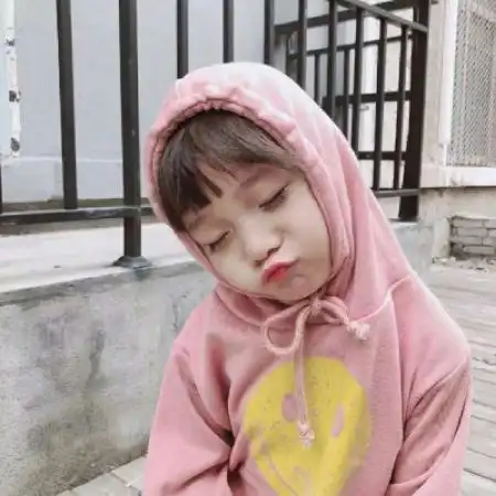 可爱小女孩头像萌图片萌萌的网红小女孩头像可爱呆萌真人